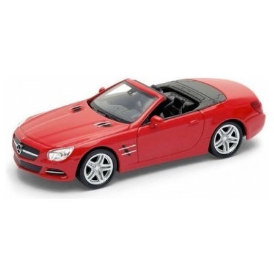 Welly Mercedes Benz SL500 Convertible 2012 červený 1:34-39 – Hledejceny.cz