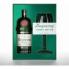 Tanqueray London Dry Gin 43,1% 700 ml (dárkové balení 1 sklenice)