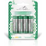 ETA AA 2600mAh 4ks R06CHARGE26004 – Zboží Živě