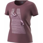 DYNAFIT X Simon Charrière Tee Woman Dark Rose / Blue Turn – Hledejceny.cz