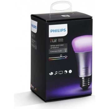 Philips Hue LED Bulb E27 DIM 10W 60W bílá Colored 806 lm