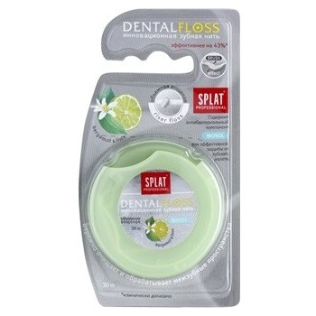 Splat Professional dentální nit příchuť Bergamot & Lime (Riser Floss) 30 m