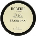 Noberu Tobacco Vanilla Beard Wax Matný krémový vosk na vousy a knír 50 ml – Zboží Mobilmania