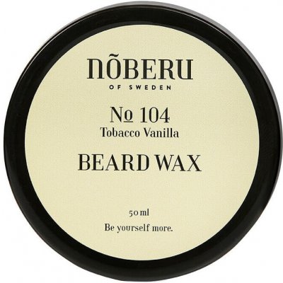 Noberu Tobacco Vanilla Beard Wax Matný krémový vosk na vousy a knír 50 ml – Zbozi.Blesk.cz