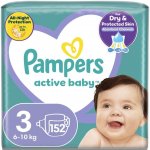 Pampers active baby 3 152 ks – Zboží Dáma