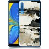 Pouzdro a kryt na mobilní telefon Samsung Pouzdro ACOVER Samsung Galaxy A7 2018 A750F s motivem Brush