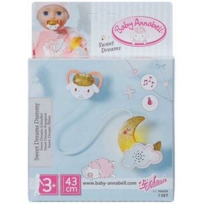 Baby Annabell Dudlík Sladké sny 704219 – Zboží Mobilmania