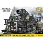 COBI 2560 World War II Německé samohybné dělo Karl-Gerät 040 ZIU – Zboží Dáma