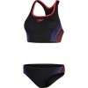 Speedo dámské dvoudílné plavky PLMT RCBK BRF 2PC AF 8-00306014834 černá