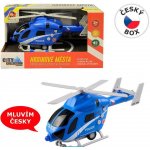 MADE Vrtulník policejní na setrvačník na baterie se světlem a zvukem – Zbozi.Blesk.cz