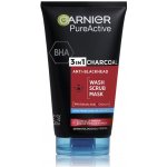 Garnier Skin Naturals Pure Active 3v1 aktivní uhlí proti černým tečkám 150 ml – Hledejceny.cz