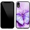 Pouzdro a kryt na mobilní telefon Apple Pouzdro mmCase Gelové iPhone XR - fialový motýl