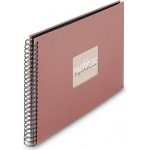 Hama album klasické spirálové FINE ART 36x32 cm, 50 stran, terra, černé listy – Hledejceny.cz