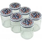 Můjrendlík Zavařovací sklenice s víčkem TWIST 540ml x 6ks – Zboží Mobilmania
