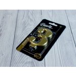 Amscan Narozeninová svíčka 3 zlatá – Sleviste.cz