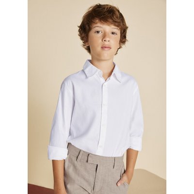 Mayoral chlapecká košile s jemným vzorečkem 6142-57 – Zboží Dáma
