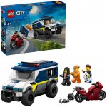 LEGO® City 60479 Policejní dodávka pro převoz vězňů – Zboží Dáma