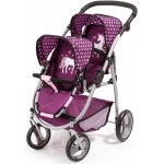 Bayer design Twin Jogger fialový – Zboží Mobilmania