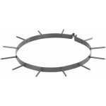 Kolíky na válec Garden GS001, kovová obruč, provzdušňovací – Zboží Mobilmania