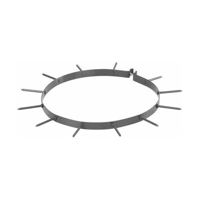 Kolíky na válec Garden GS001, kovová obruč, provzdušňovací – Zboží Mobilmania