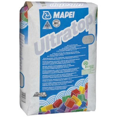 MAPEI Ultratop otěruvzdorná samonivelační hmota na podlahy 25 kg Antracitová – Sleviste.cz