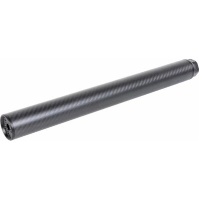 SilverBack Airsoft Tlumič Carbon XXL 390x40mm černý 24mm pravotočivý – Zboží Dáma