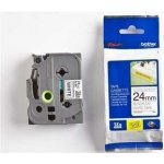 Brother TZE-S251, černý tisk bílý podklad, 8m, 24mm – Zboží Dáma