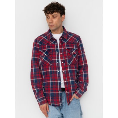 Brixton Waylon Lw overshirt (denim plaid) – Hledejceny.cz