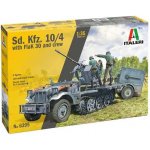 Italeri Sd.Kfz 10/4 with Flak 30 and Crew 6395 1:35 – Zboží Mobilmania