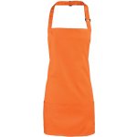 Premier Workwear Colours Gastro zástěra 2v1 PR159 Orange Pantone 172C 60x62cm – Hledejceny.cz