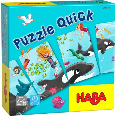Haba Mini hra pre deti Rýchle puzzle – Zboží Mobilmania