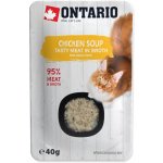 Ontario Soup Cat Chicken with vegetables 40 g – Sleviste.cz