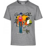 Tričko Gorillaz Band šedá – Zboží Dáma