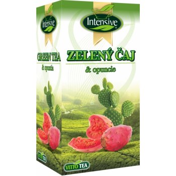 Vitto Tea Intensive Zelený čaj s opuncií porcovaný 40 g 20 x 2 g