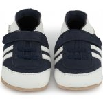 Lait et Miel Kožené capáčky modré sneakersky Modrá – Zboží Dáma