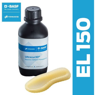 BASF Ultracur3D EL 150 Flexible Resin transparentní 1kg – Zboží Mobilmania