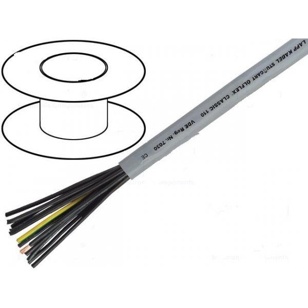 Lapp Kabel OLFLEX® CLASSIC 110 licna CU 6x1mm2 PVC šedá 300/500V od 50 Kč -  Heureka.cz