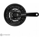 Shimano FC-TY501 kliky, 170 mm, 42/34/24T, 3x8, s krytem, OEM – Sleviste.cz