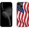 Pouzdro a kryt na mobilní telefon Apple Pouzdro mmCase Gelové iPhone 13 6.1 - USA vlajka