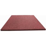 ASKO Dlaždice gumová červená v/š/d: 20 x 500 x 500 mm – Sleviste.cz