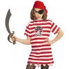 Dětský karnevalový kostým CB Pirátka 23964