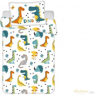 Jerry Fabrics povlečení Dino world 100 x 135 cm 40 x 60 cm – Zboží Dáma