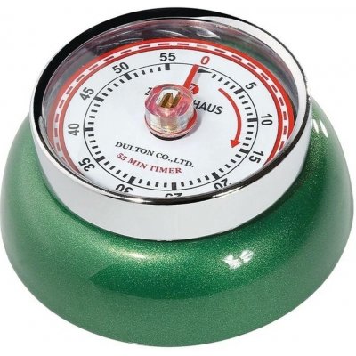 Kuchyňská magnetická minutka Speed, metalicky zelená - Zassenhaus – Sleviste.cz