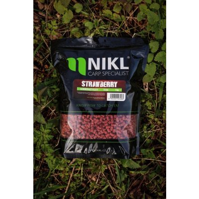 Karel Nikl Pelety Strawberry 1kg 3mm – Zboží Mobilmania