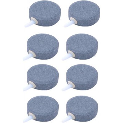 Fapiere Náhradní vzduchovací kameny do jezírka a akvária – 4 ks, průměr 4 cm, silikátové – Zboží Dáma