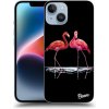 Pouzdro a kryt na mobilní telefon Apple Pouzdro Picasee ULTIMATE CASE Apple iPhone 14 - Flamingos couple