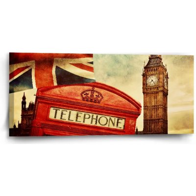 Sablio Obraz Londýn 4 - 110x50 cm – Hledejceny.cz