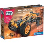 CLEMENTONI Science&Play Mechanická laboratoř Buggy a čtyřkolka 2v1 – Sleviste.cz
