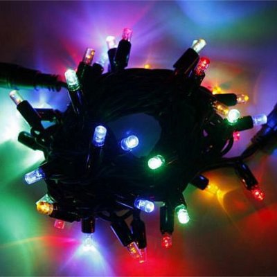 Vánoční HIGH PROFI LED řetěz 10 m propojovatelný, 80 LED, stále svítící, 230V Multicolor – Hledejceny.cz