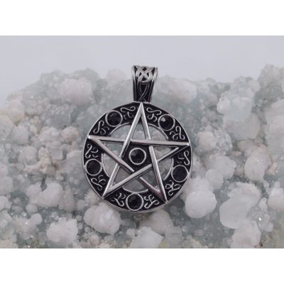 RiverSperky Přívěsek z chirurgické oceli Pentagram no.04 Ocpriv2201951 – Zbozi.Blesk.cz